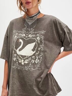 Free People Swan Tee Promesa